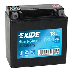 EXIDE AGM 12V 13Ah 200A, EK131 (150x90x145mm, levá)