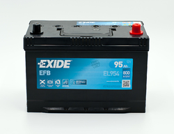 Exide EFB 12V 95Ah 800A, EL954 (306x173x222mm, pravá)