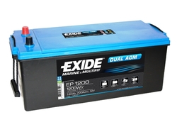 Exide EP1200 Dual AGM 12V 140Ah 700A (513x189x223mm)