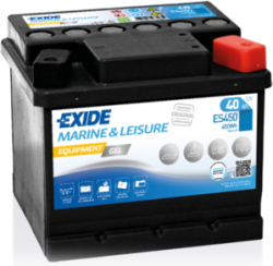 Exide ES450 Equipment GEL 12V 40Ah 450Wh