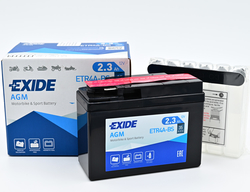 Exide AGM 12V 2,3Ah 35A, ETR4A-BS (113x48x85mm) JIS: YTR4A-BS 