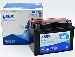 Exide AGM 12V 11,2Ah 205A, ETZ14-BS (150x87x110mm) JIS: YTZ14-BS