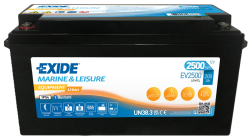 Exide EV2500S Equipment Li-Ion, 12V 200Ah 2500Wh