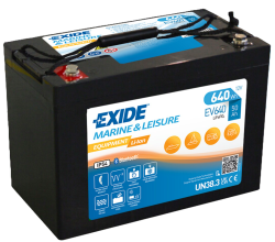 Exide EV640S Equipment Li-Ion, 12V 50Ah 640Wh