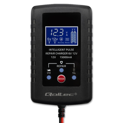 Qoltec 6-12V/2A Inteligentní nabíječka baterií