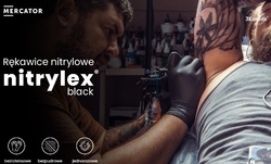 Nitrilové rukavice Nitrylex Basic vel. M, 100 ks