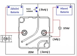 Automatické relé pro dobíjení druhé baterie 12V/140A