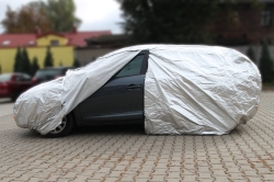 Autoplachta - velikost M stříbrná
