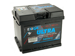 Exiqa Ultra 12V 40Ah 380A, B540B1 (207x175x175mm, pravá)