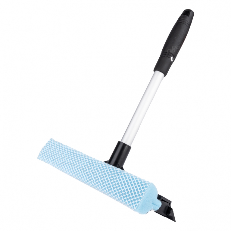Hliníkový čistič okenních skel + vodní stěrka 30,5 cm AMiO-03851