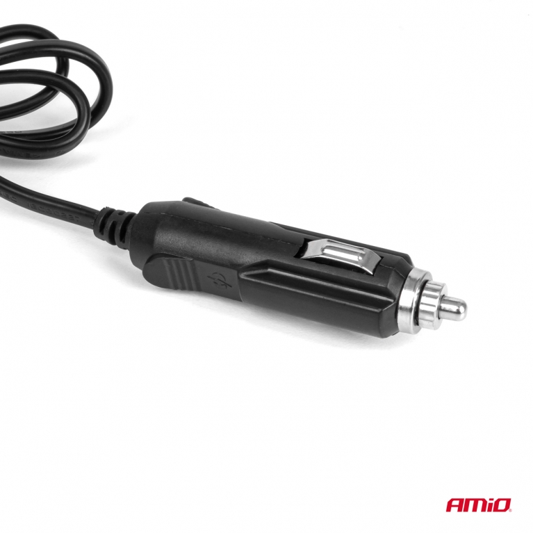Prodlužovací zásuvka 1x USB-A 1x USB-C QC4.0 12V/24V 120W 80cm AMiO-04365