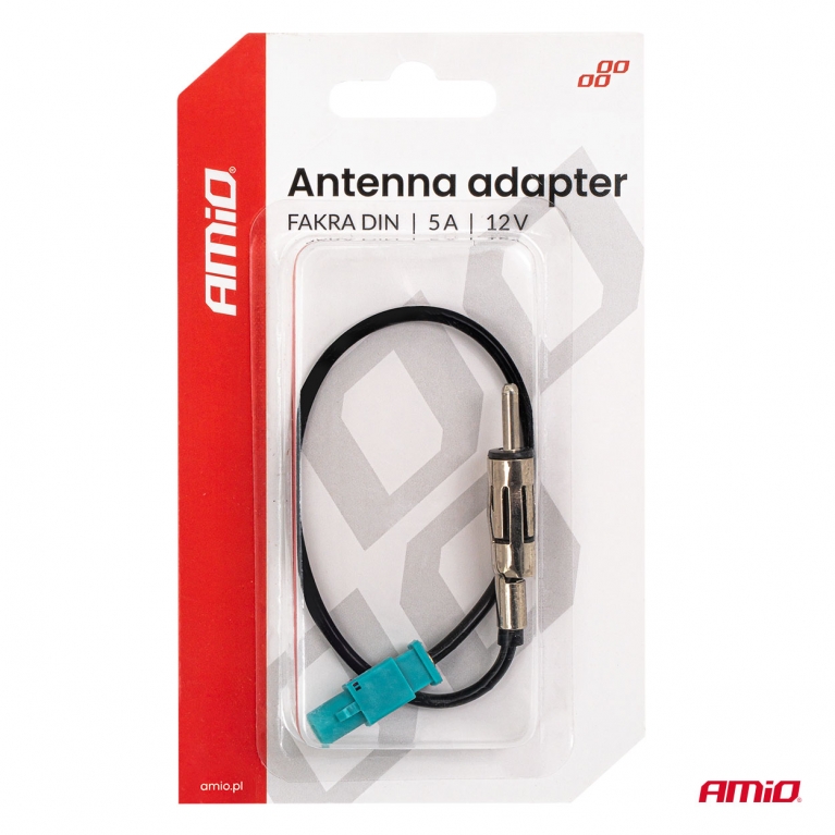 Anténní adaptér FAKRA DIN 5A 12V AMiO-04443