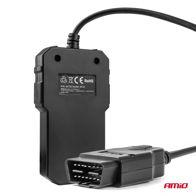 Diagnostický skener OBD2 AMiO-04730