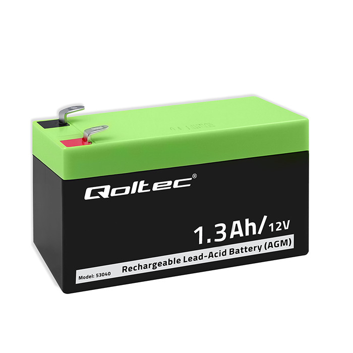 Qoltec 53040; 12V 1,2Ah (95x41x50mm)