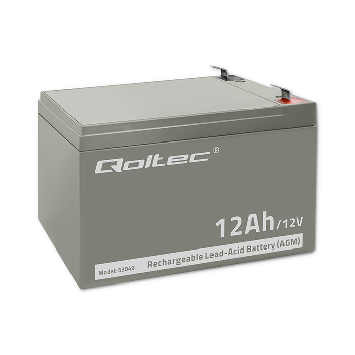 Qoltec 53049; 12V 12Ah (150x95x98mm) 