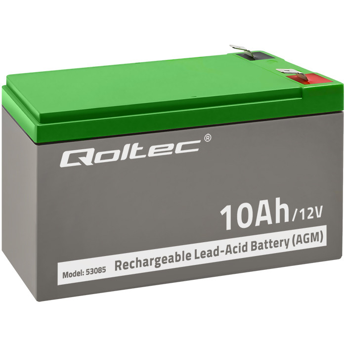 Qoltec AGM 12V 10Ah