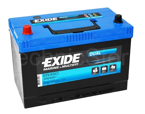 Exide ER450 Dual 12V 95Ah 650A (310x175x225mm)