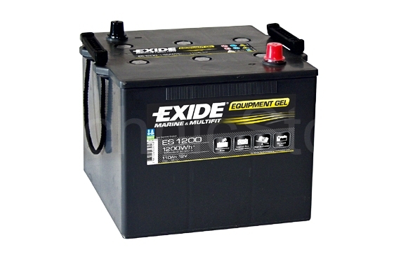 Exide ES1200 Equipment GEL 12V 110Ah 120Wh (285x270x230mm)