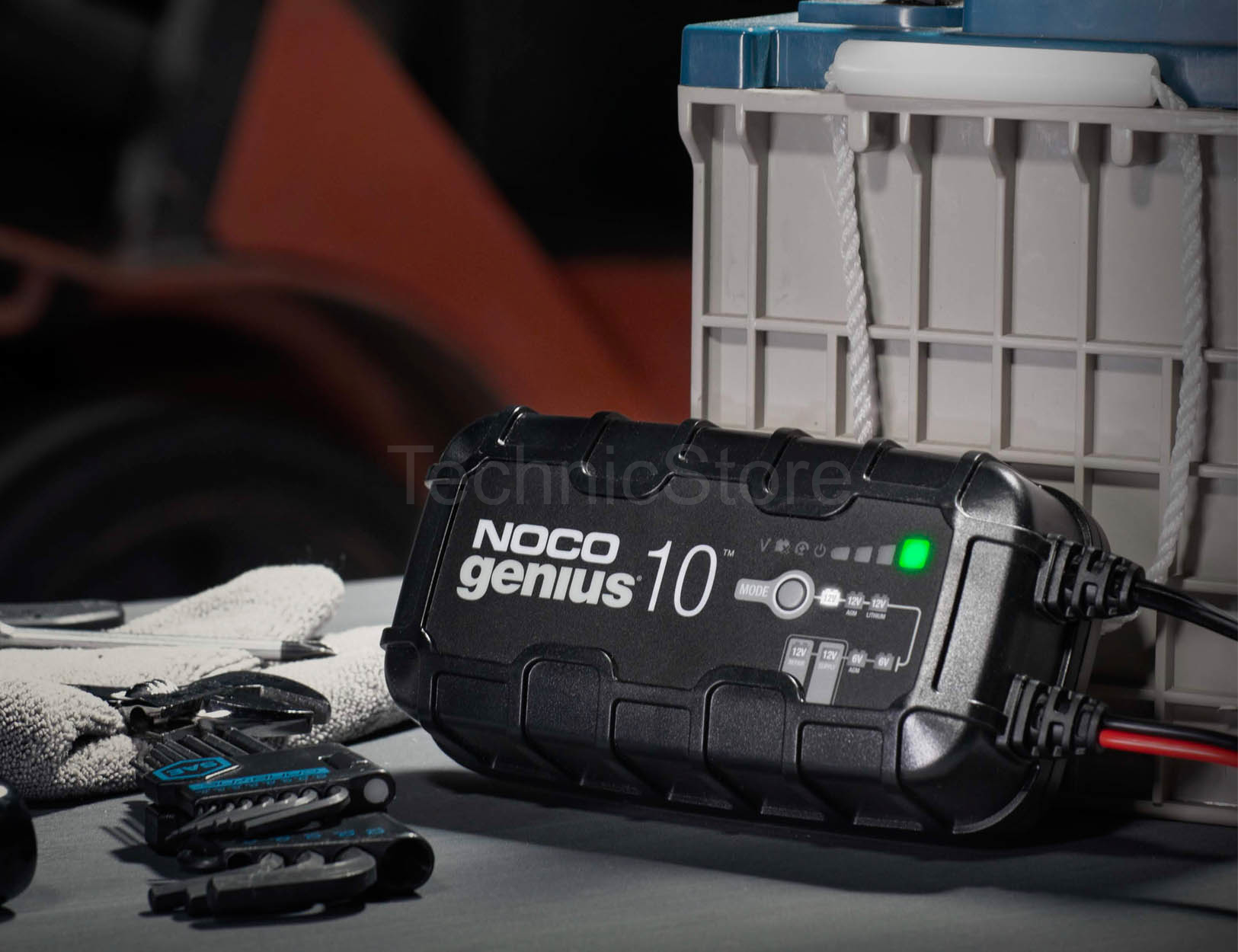 NOCO genius 10 6/12V 10A  Inteligentní nabíječka do 230Ah
