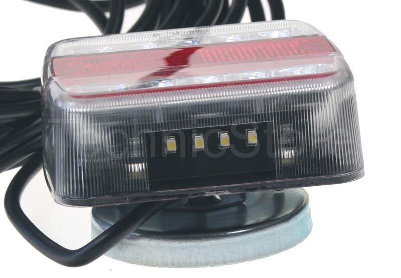 2x sdružená lampa zadní LED včetně kabeláže a připojení 7pin